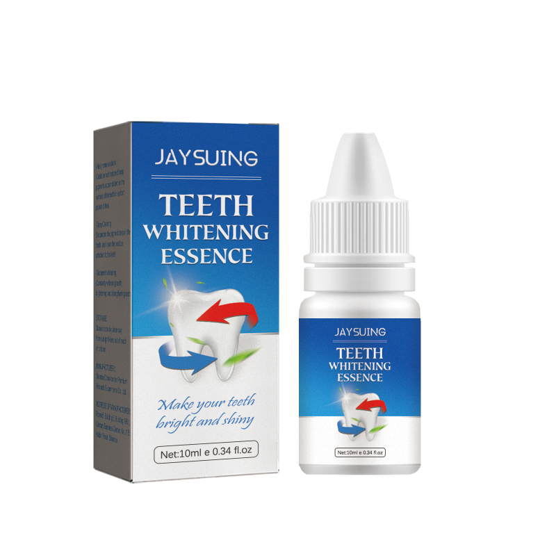 Jaysuing Teeth Whitening Serum, Beauty Repair Stain Removal Oral Cleaning Care Serum
