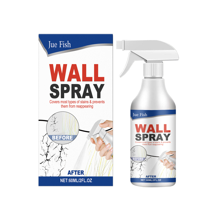 main Jue-Fish Wall Spray Paint, Repair Household Cover Stains, Wall Fall Off Indoor Renovation Straight Paint