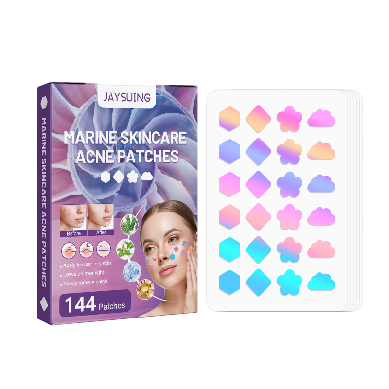 main Jaysuing Colorful Acne Patches - Daily Gentle, Skin-Friendly, Breathable, And Moisturizing Facial Acne Care Patches