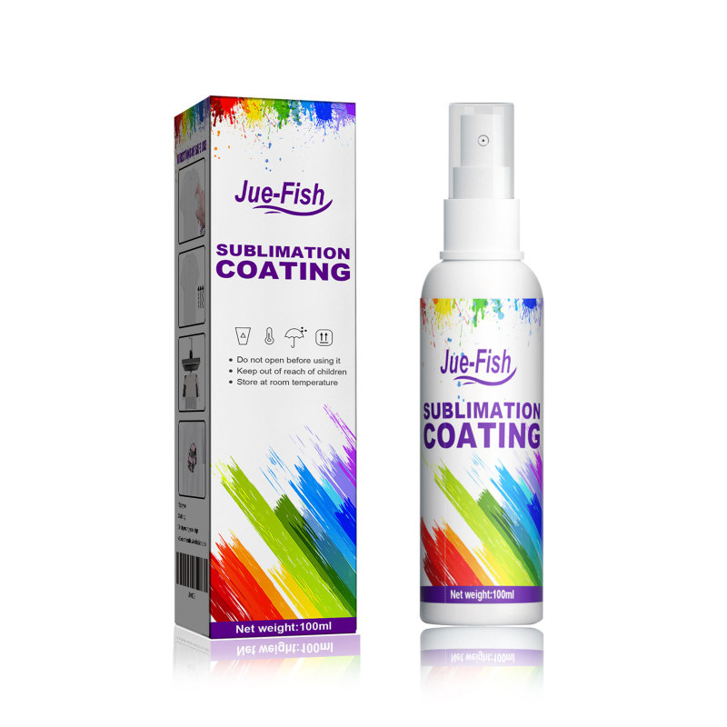 main Jue-Fish Sublimation Coating Spray Clothing Hot Drawing Heat Transfer Printing Wear-Resistant Stain Resistant Multi-Purpose Adhesion