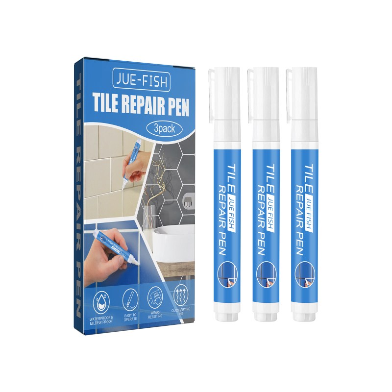 main Jue-Fish Tile Repair Pen Waterproof Mildew Resistant Tile Repair Pen For Bathroom Floor Crevices