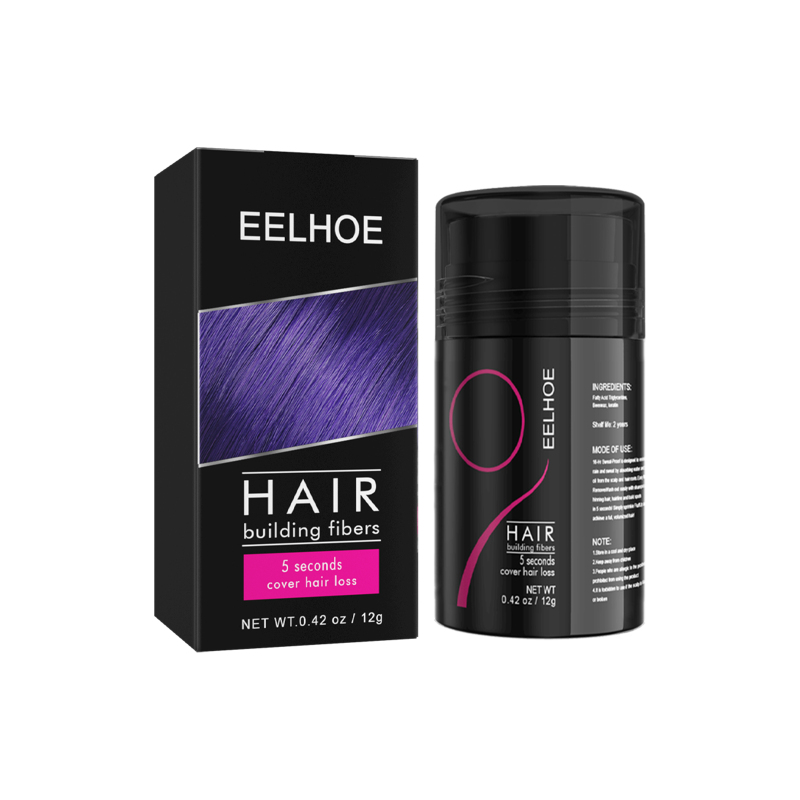 main EELHOE Hair Fiber Powder, Lazy Person's Shadow Modification, Refreshing And Oil-Control Filling, Bangs Hair Replacement And Contouring Powder