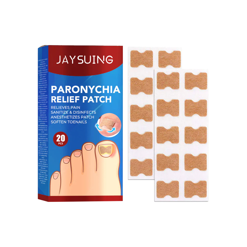 Jaysuing Nail Seam Care Patch, Repair Thickening Gray Nail Soft Nail Correction Nail Seam Patch