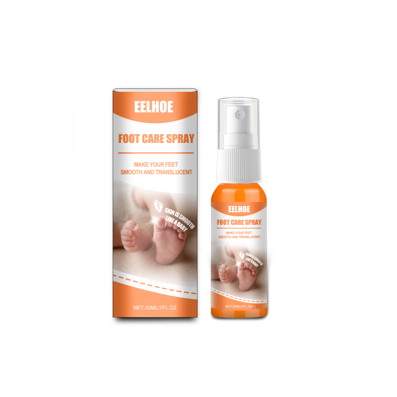 main EELHOE Foot Care Spray, Remove Dead Skin Calluses Exfoliating Foot Care Spray