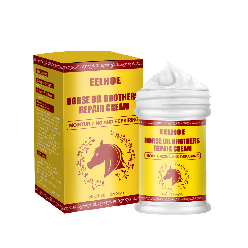 main EELHOE Horse Oil Hand And Foot Repair Cream, Chapped Skin Care Moisturizing And Anti-Peeling Repair Cream
