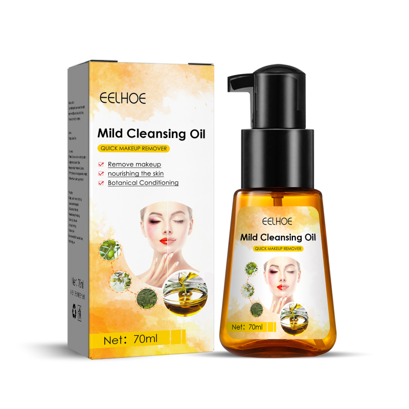 EELHOE Cleansing Oil, Gentle Cleansing Oil Gentle Refreshing No Oil Deep Clean Cleansing Oil Eyes Lips Face