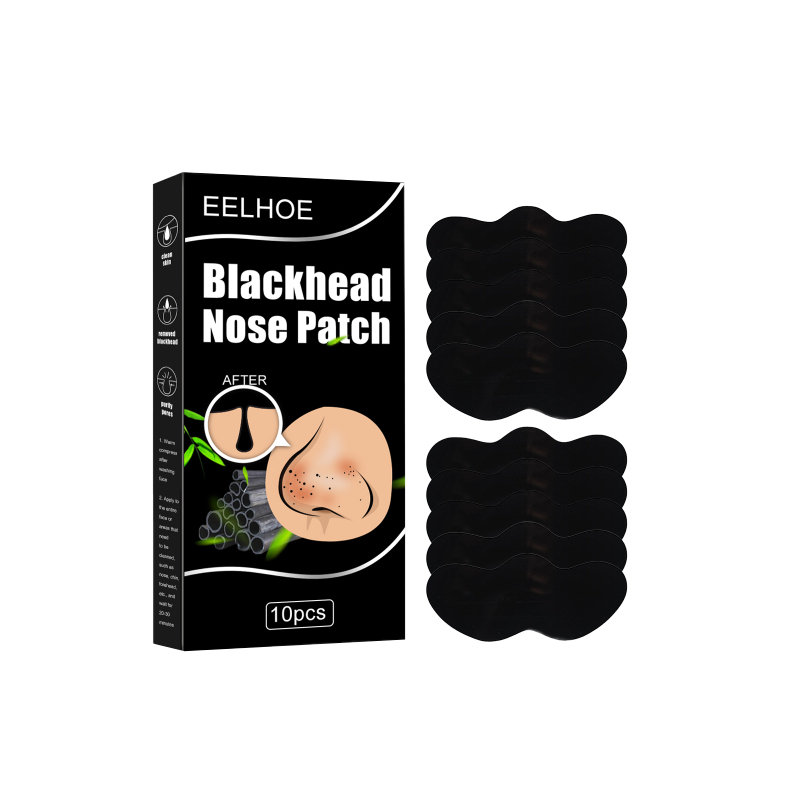 EELHOE Nasal Strips, Made Of Bamboo Charcoal Can Clean Blackheads, Acne And Pores, Moisturize, Refresh And Control Oil. Daily Care Nasal Masks And Nasal Strips