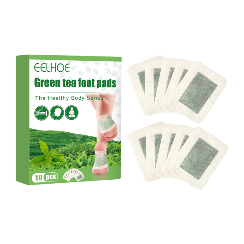 main EELHOE Green Tea Foot Patch, Improves Sleep Quality And Relieves Muscle Tension And Body Stress Foot Care Patch