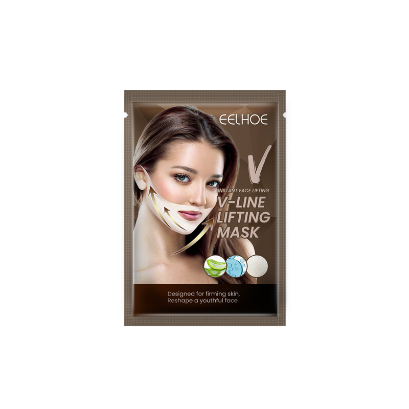 main EELHOE V-Line Facial Lifting Mask (1pack) Firming And Lifting Facial Shaping Small V-Face Ear-Hanging Lifting Mask