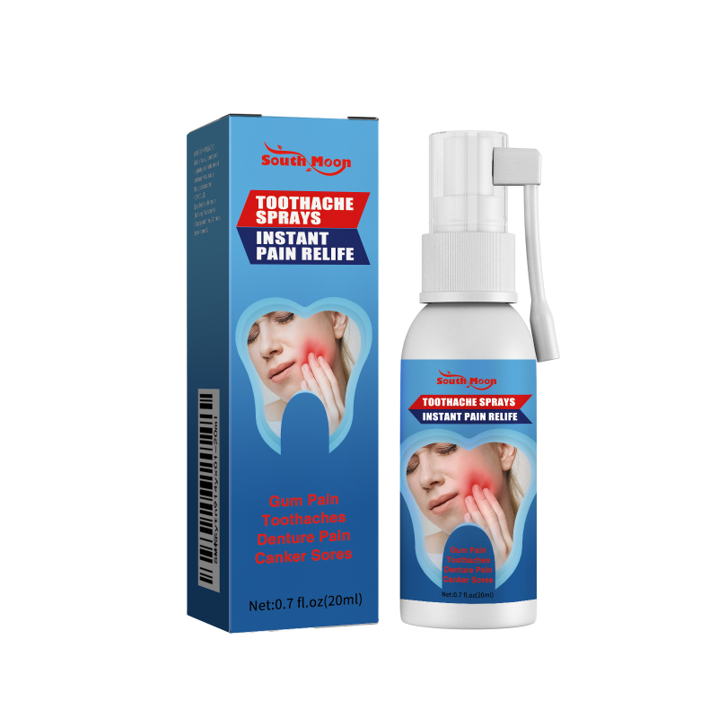 main South Moon Oral Care Spray, Pamper Teeth Soothe Teeth Discomfort Gentle Care Oral Spray