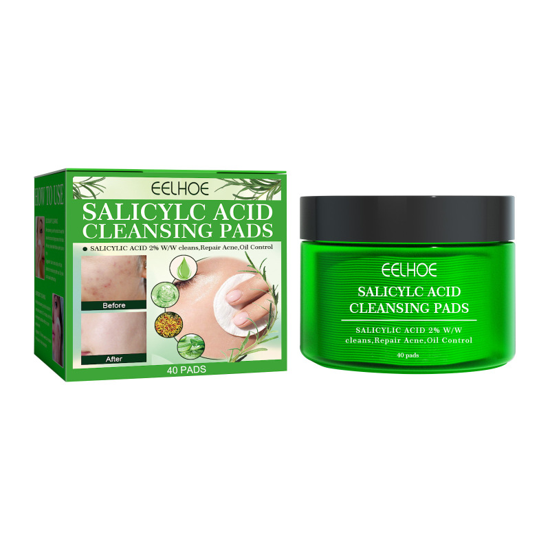 main EELHOE Salicylic Acid Cleaning Gasket, Moisturizing Oil Control Removing Blackheads And Acne Closing Gentle Cleansing Acne Muscle Repair