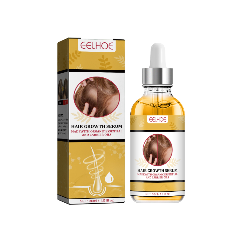 main EELHOE Hair Growth Solution, Moisturize Dense And Solid Hair Improvement Massage Repair Hair Roots Strong And Strong To Prevent Thickening And Growth