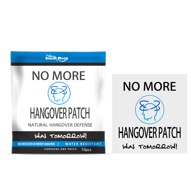 South Moon No More Hangover Patch, Liver Care Party Hangover Cure Party Hangover Cure Point Patch