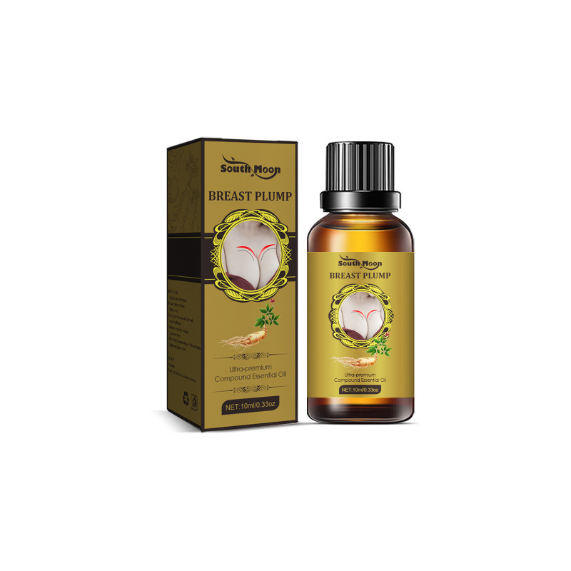 South Moon Breast Essential Oil (10ml) Is A Nourishing And Moisturizing Lotion That Lifts And Relaxes The Breasts, Making Them Plump And Firming