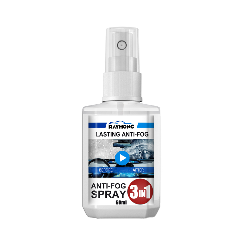 main Rayhong 3 In 1 Anti-Fog Spray, Clean Rainproof Household Dual Purpose Car Front And Rear Windshield Antifogging Agent