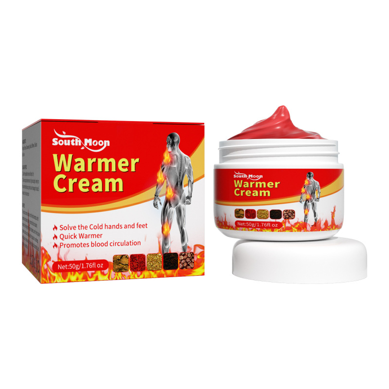 South Moon Warmer Cream, Relieve Shoulder And Neck Muscle Soreness Hand And Foot Cold Numbness Care Cream