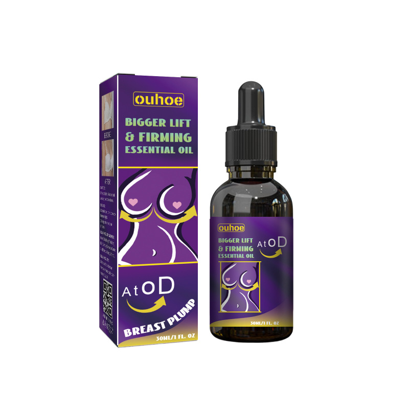 main OUHOE Bigger Lift Firming Essential Oil, Beauty Breast Straight And Full Firming And Filling Gentle Moisturizing Massage Treatment Essential Oil
