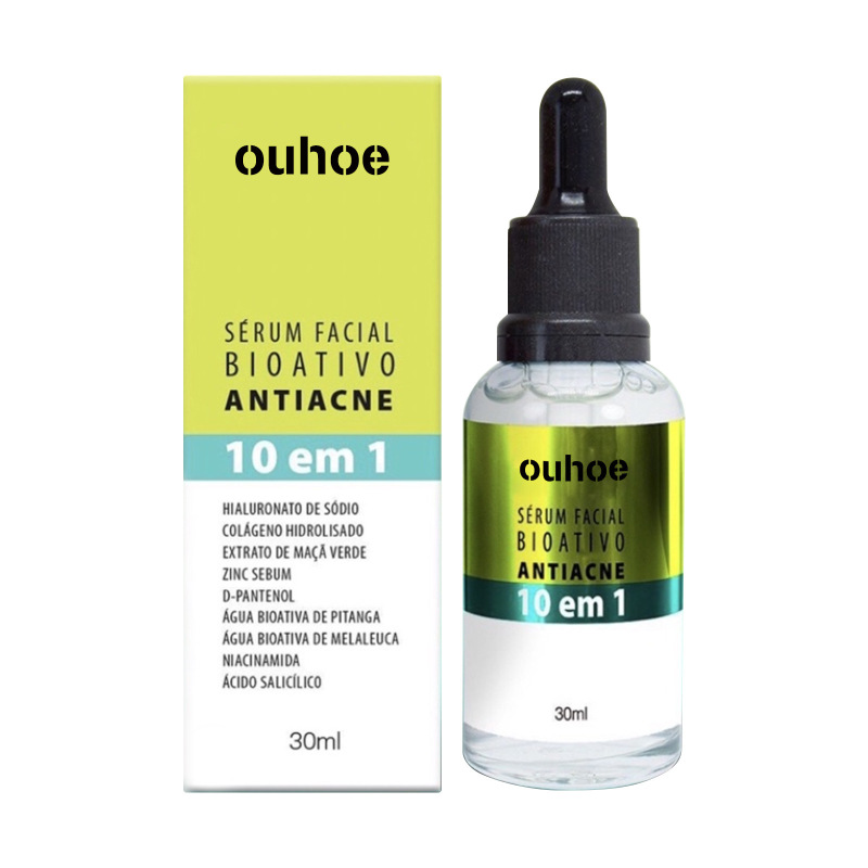 OUHOE Bioactive Acne Mark Serum, Brightening Spot And Blemish Mark Eliminating And Closing Mouth Hydrating Skin Essence