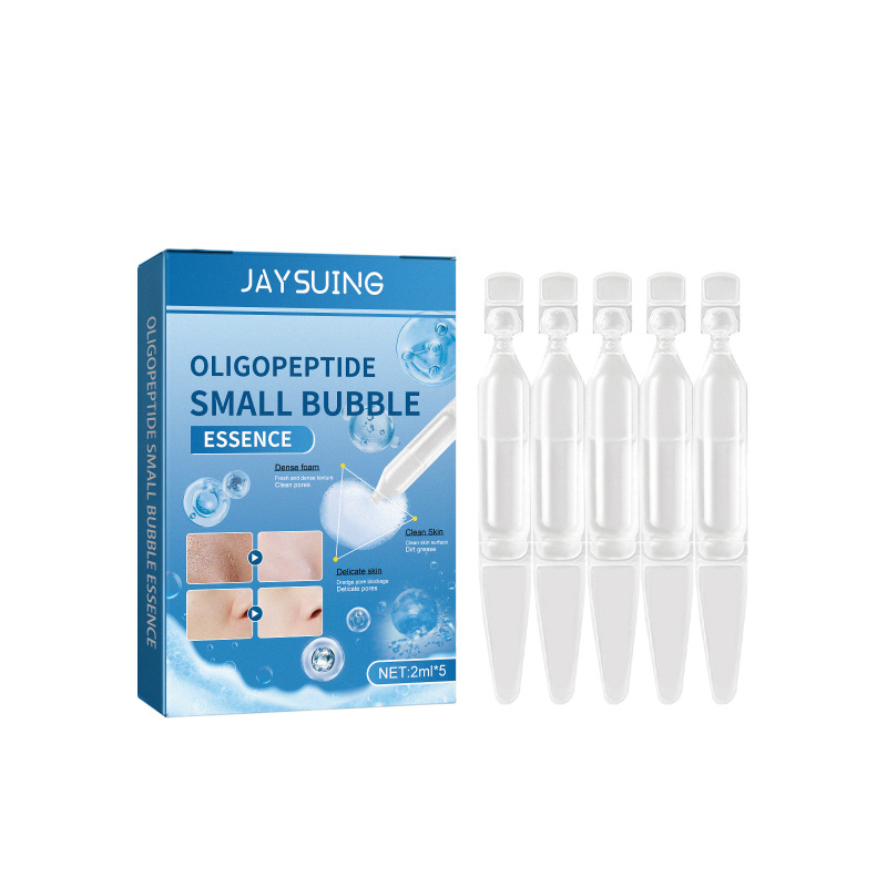 main Jaysuing Oligopeptide Small Bubble Essence, Remove Blackheads And Pimples And Tighten Pores With Deep Cleansing Foam Cleanser