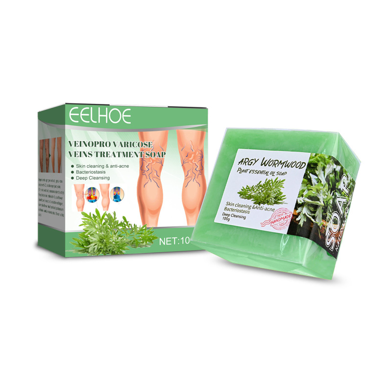 Eelhoe Vein Repair Soap Vein Massage To Relieve Varicose Legs Cleansing Treatment To Relieve And Repair Earthworm Legs