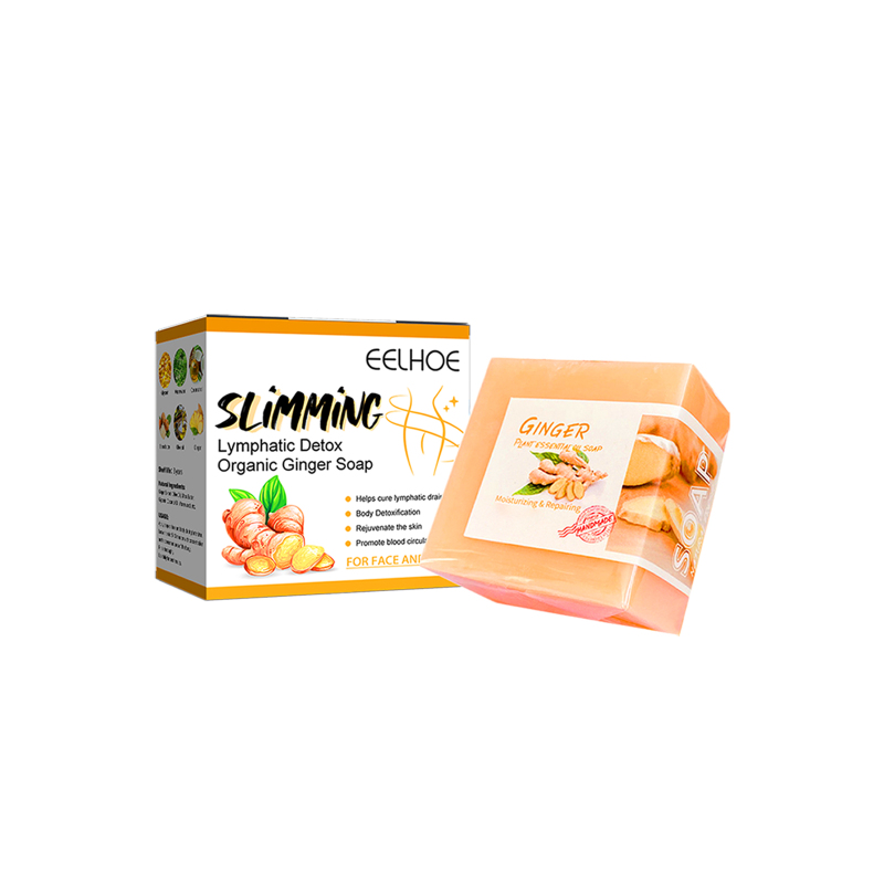 main EELHOE Ginger Bath Soap Gently Cleans And Cleanses Body Skin, Moisturizes And Firmers Skin Bath Soap