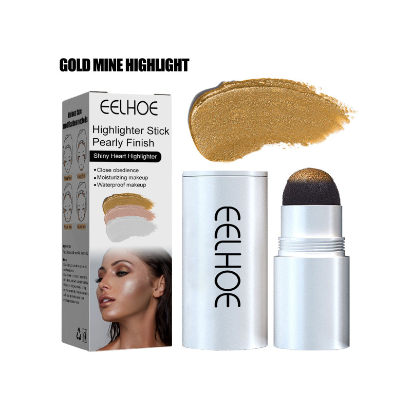 Eelhoe Highlight Stick Pearlescent Contouring And Brightening Face Stereoscopic Clavicle Fine Shine Pearlescent Highlight Contouring Stick