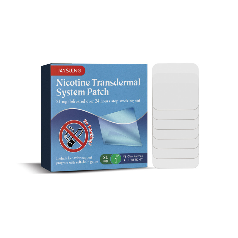 Jaysuing Nicotine Transdermal System Patch, Relieve Smoking Addiction Help Quit Smoking Control Patch Instead Of Nicotine Health Care Patch