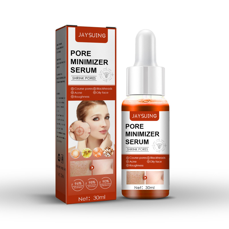 main Jaysuing Pore Minimizer Serum, Pore Minimizer Moisture To Deep Clean Pores Carry Bright Moisturizing Essence Serum