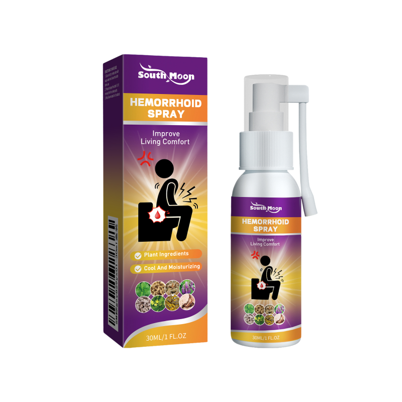 main South Moon Body Spray, Men's Body Gentle Relief Discomfort Daily Massage Treatment Spray