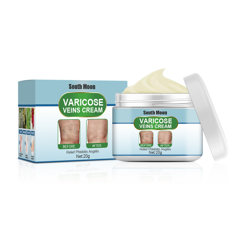 South Moon Varicose Veins Cream, Activating Earthworm Legs To Relieve Pain Varicose Blood Vessel Protrusion External Ointment
