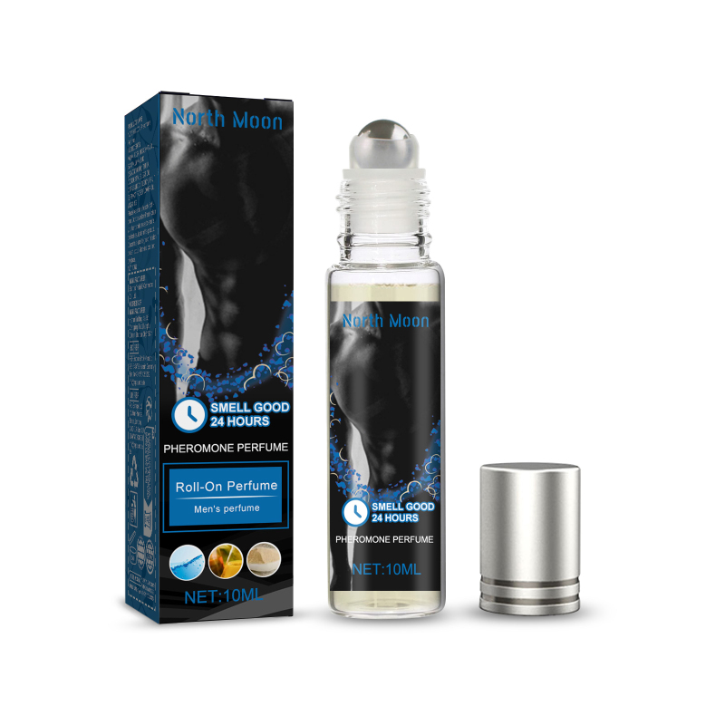 North Moon Pheromone Roll-On Perfume, Gentle, Natural, With A Lingering Fragrance And An Elegant, Delicate Scent