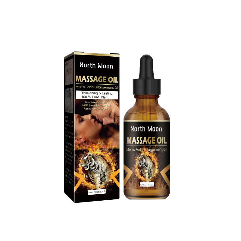 main North moon Men's Penis Enlargement Oil, Men's Body Care Massage Moisturizing Topical Essential Oil