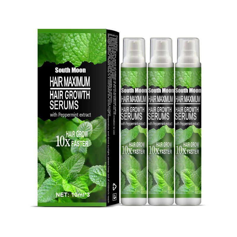 main South Moon Mint Hair Spray, Gentle Treatment Hair Hydrating And Nourishing Loose Hair Spray