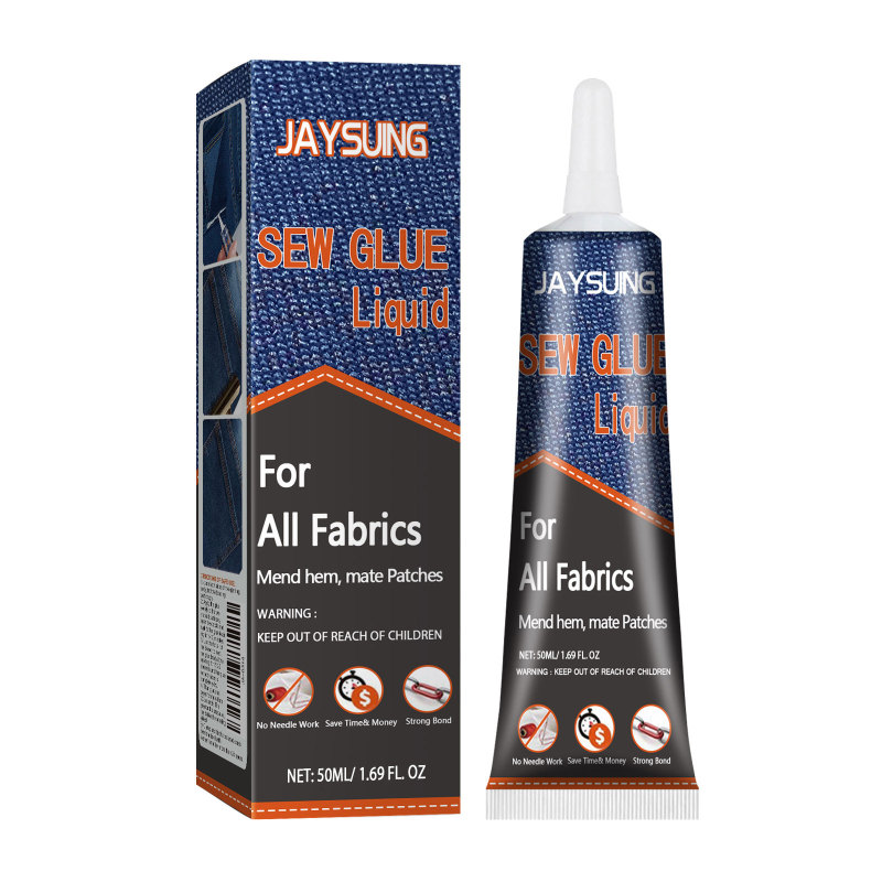 main Jaysuing Fabric Sewing Glue, Sewing Fabric Glue Sofa Car Cushion Clothing Glue Fabric Glue