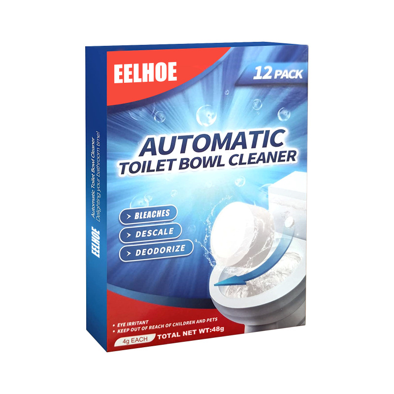main EELHOE Toilet Cleaning Effervescent Tablet, Toilet Toilet Descaling, Decontamination, Deodorization, Multi-Effect To Remove Smell And Fresh