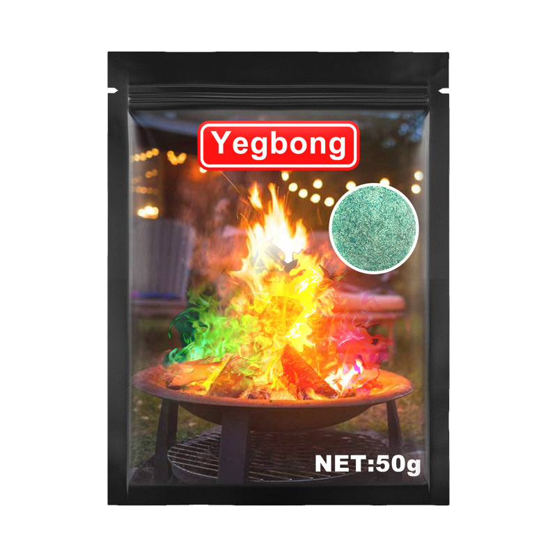 main Yegbong Campfire Color Changing Powder, Patio Campfire Powder Party Beach Party Atmosphere Setting