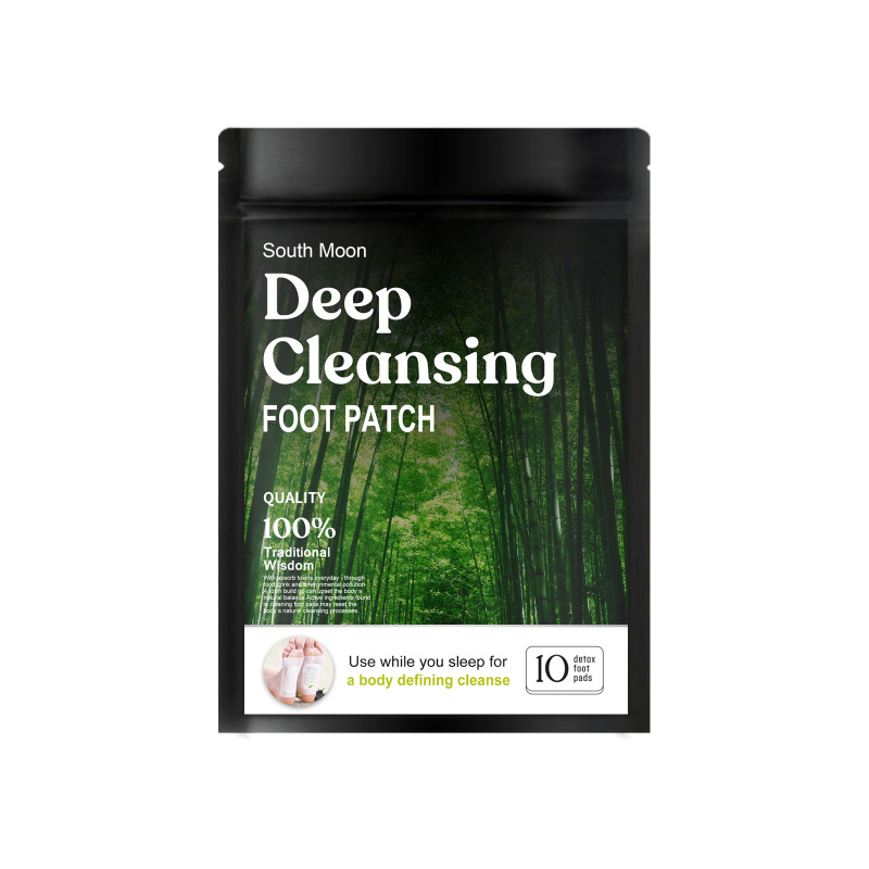 main South Moon Deep Cleansing Foot Patch, Foot Massage To Relieve Stress Patches To Improve Sleep Quality