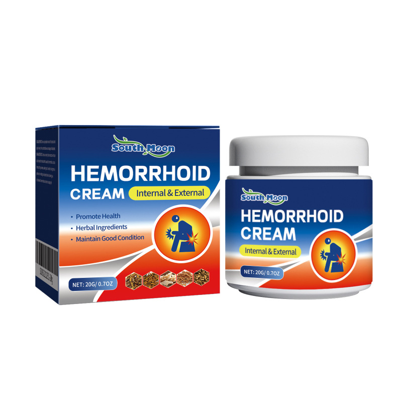 main South Moon Hemorrhoid Cream, Repair The Swelling And Itching Of The Anus And Eliminate Meat Ball Mixed Nevus Anal Pain Relief Cream