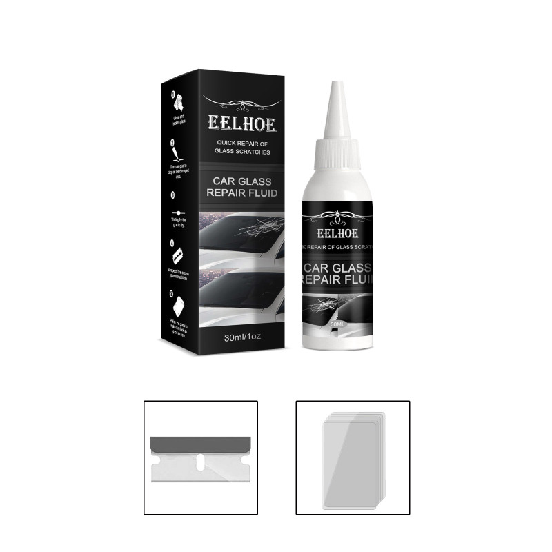 main EELHOE Automotive Glass Repair Adhesive, Windshield Crack Repair Adhesive Repair Adhesive Glass Repair Adhesive
