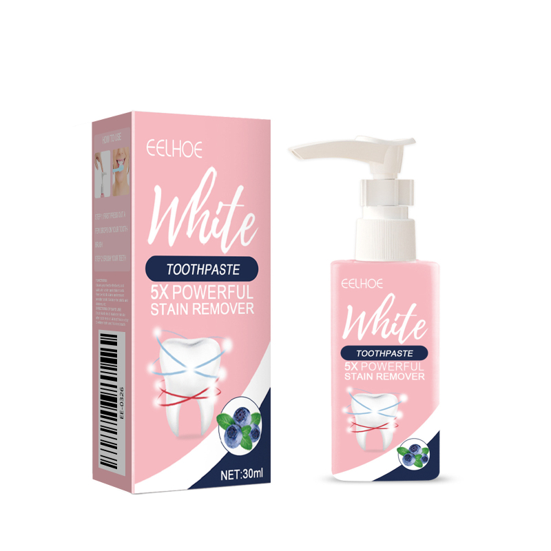main EELHOE Blueberry Toothpaste Gentle Clean Teeth Fresh Breath Clean Daily Care Blueberry Toothpaste