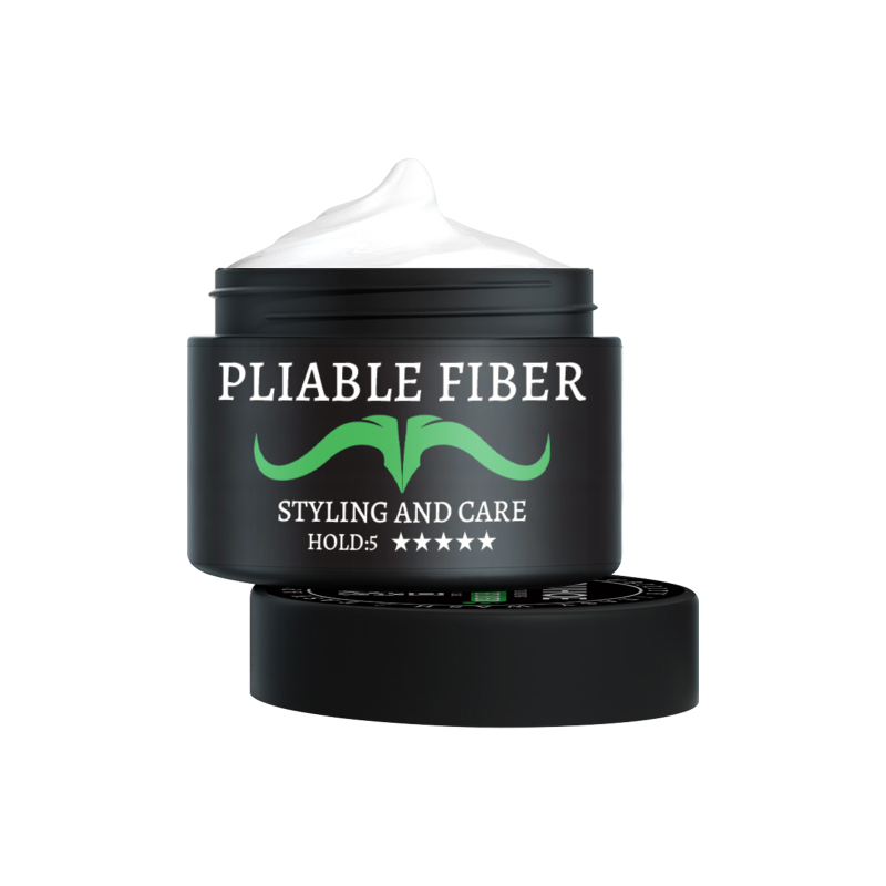 main OUHOE Men's Hair Cream, Anti-Frizzy Hair Care Styling Natural Volumizing Styling Cream