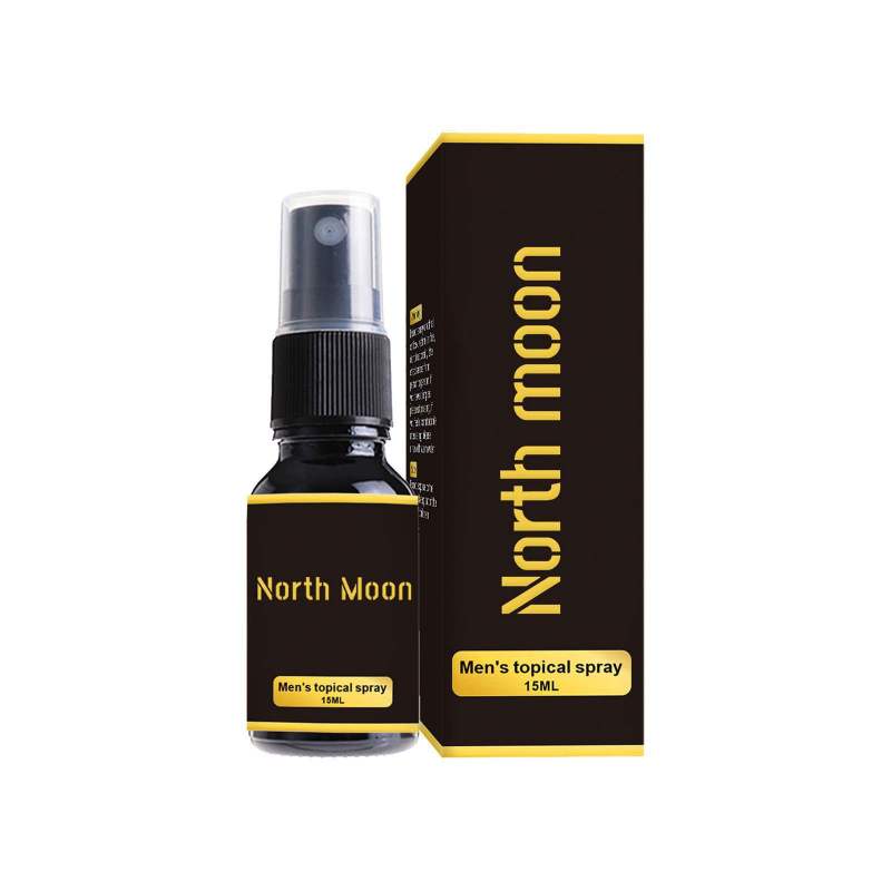 main North Moon Men's Topical Spray, Men's Body Moisturizing Topical Spray