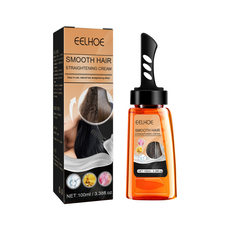 main EELHOE Protein Straightener, Hair Straightener Hair Treatment To Smooth Frizz Repair Damaged Softener
