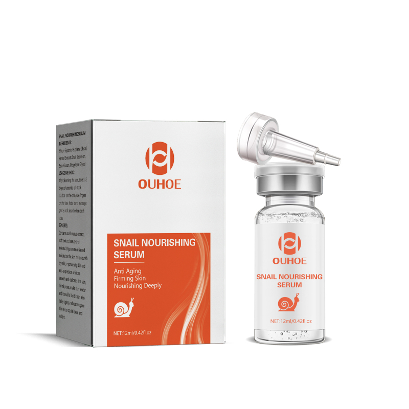 main OUHOE Snail Nourishing Repair Essence, Lightening Acne Muscle Acne Mark, Hydrating Whitening And Eliminate Pimples Essence