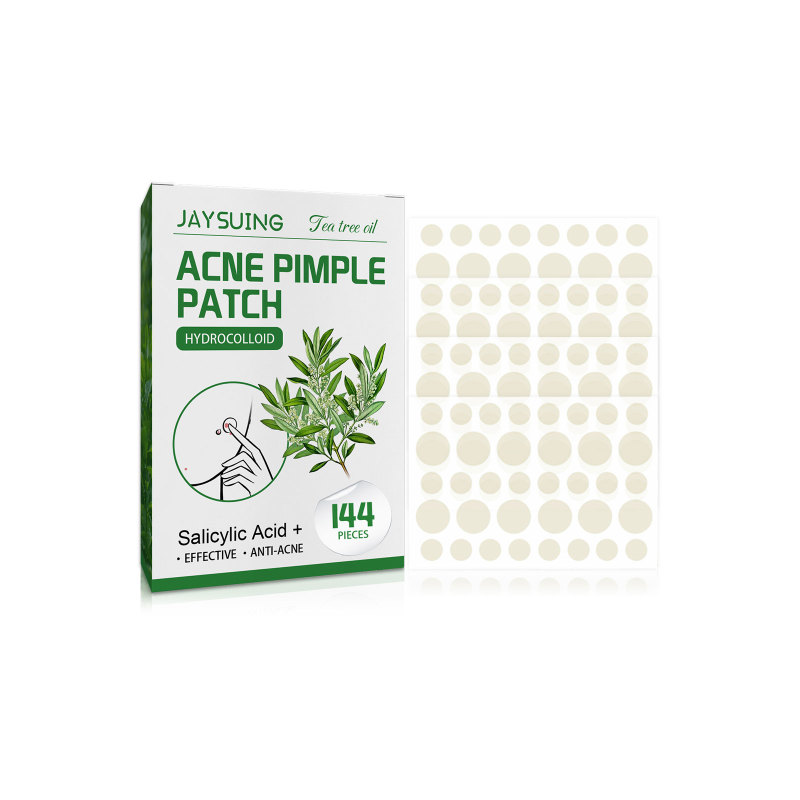 Jaysuing Tea Tree Oil Acne Patch - Invisible Makeup, Waterproof, Moisturizing, Breathable, Lightweight, Natural Fit, Skin-Friendly