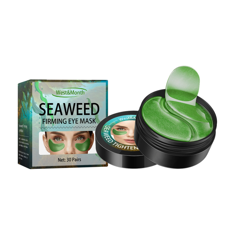main West&Month Seaweed Firming Eye Mask, Moisturizing And Lifting Gentle Care Eye Skin Moisturizing Eye Mask