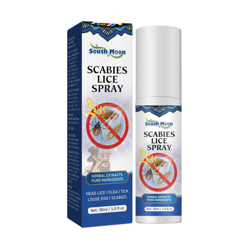 main South Moon Head Lice Removal Spray, Remove Lice Fleas Hair To Remove Lice Eggs And Crabs