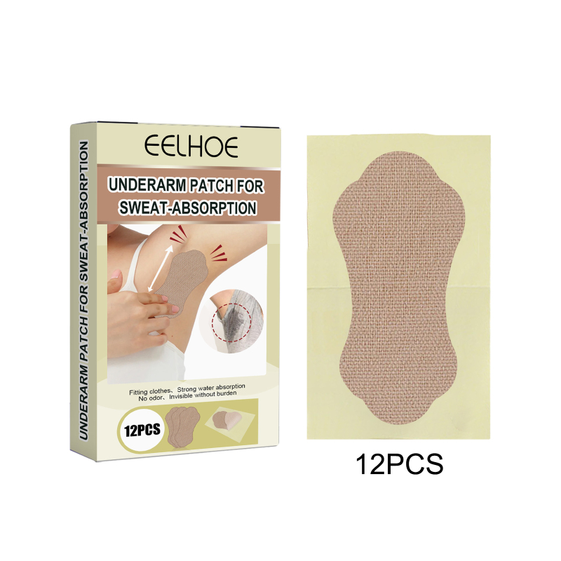 main EELHOE Underarm Anti-Perspirant Stick, Invisible Long-lasting Sweatproof Absorb Sweat Summer Anti-Perspirant Pad