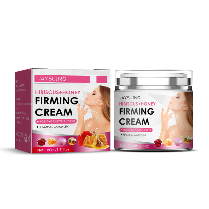 main Jaysuing Hibiscus Honey Firming Cream, Moisturize And Fade Fine Neck Lines Firming Cream