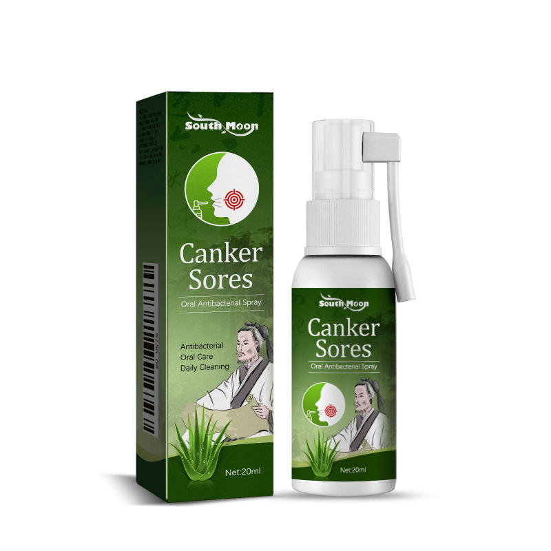 main South Moon Oral Ulceration Yang Spray Gum Swelling Pain Oral Ulceration Yang Fresh Breath Oral Ulcer Care Spray